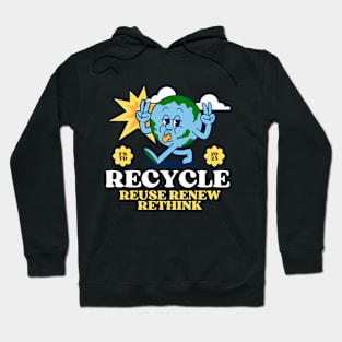 Rethinking Recycle Reuse Renew Hoodie